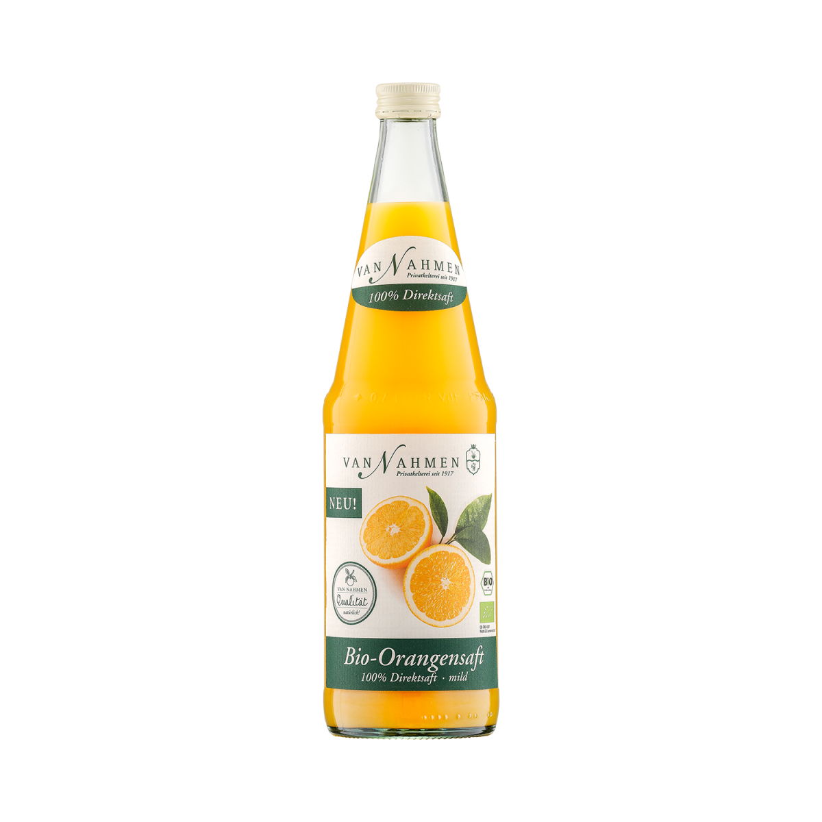 Orangen Direktsaft