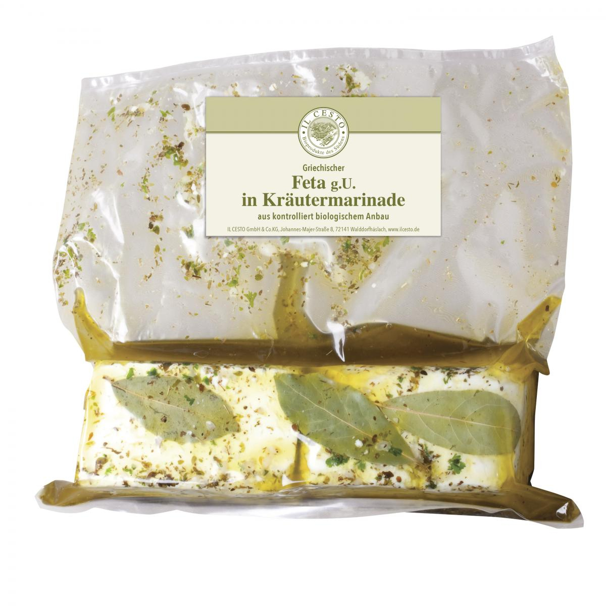 Griechischer Feta, mariniert (Großgebinde)