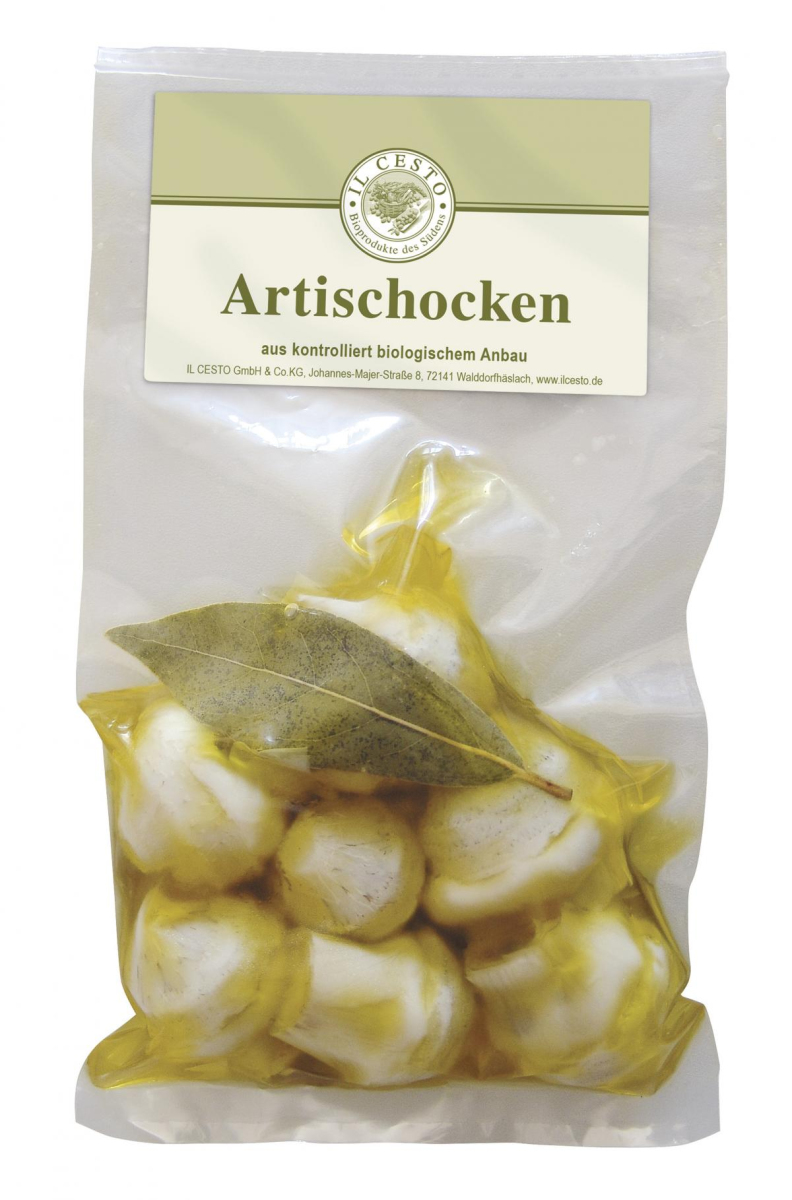 Artischockenherzen natur, eingelegt