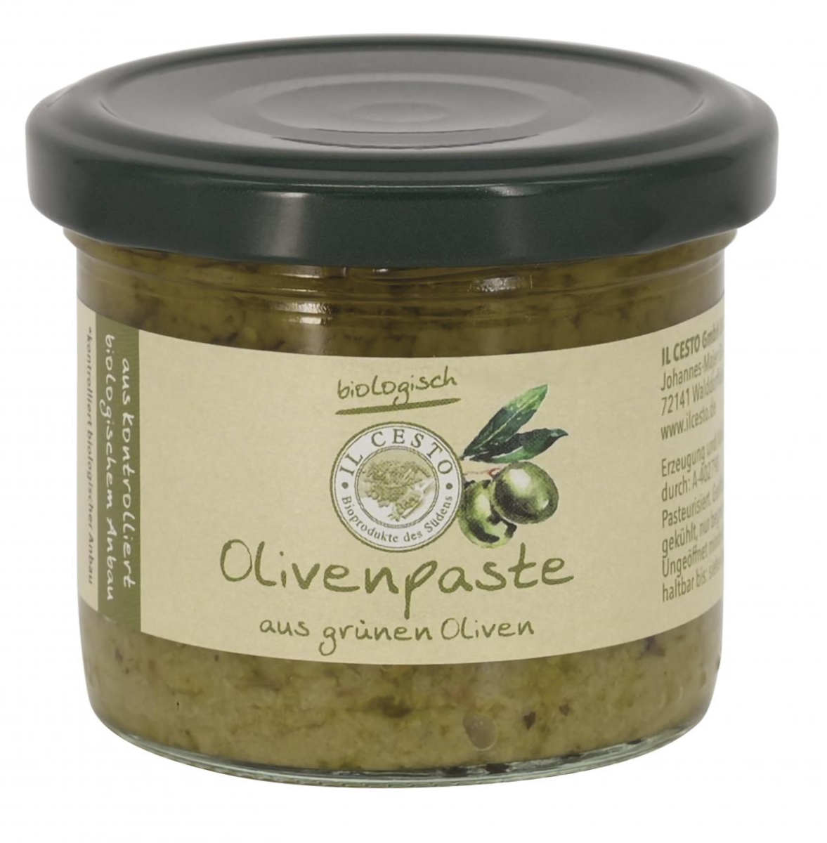 Olivenpaste grün