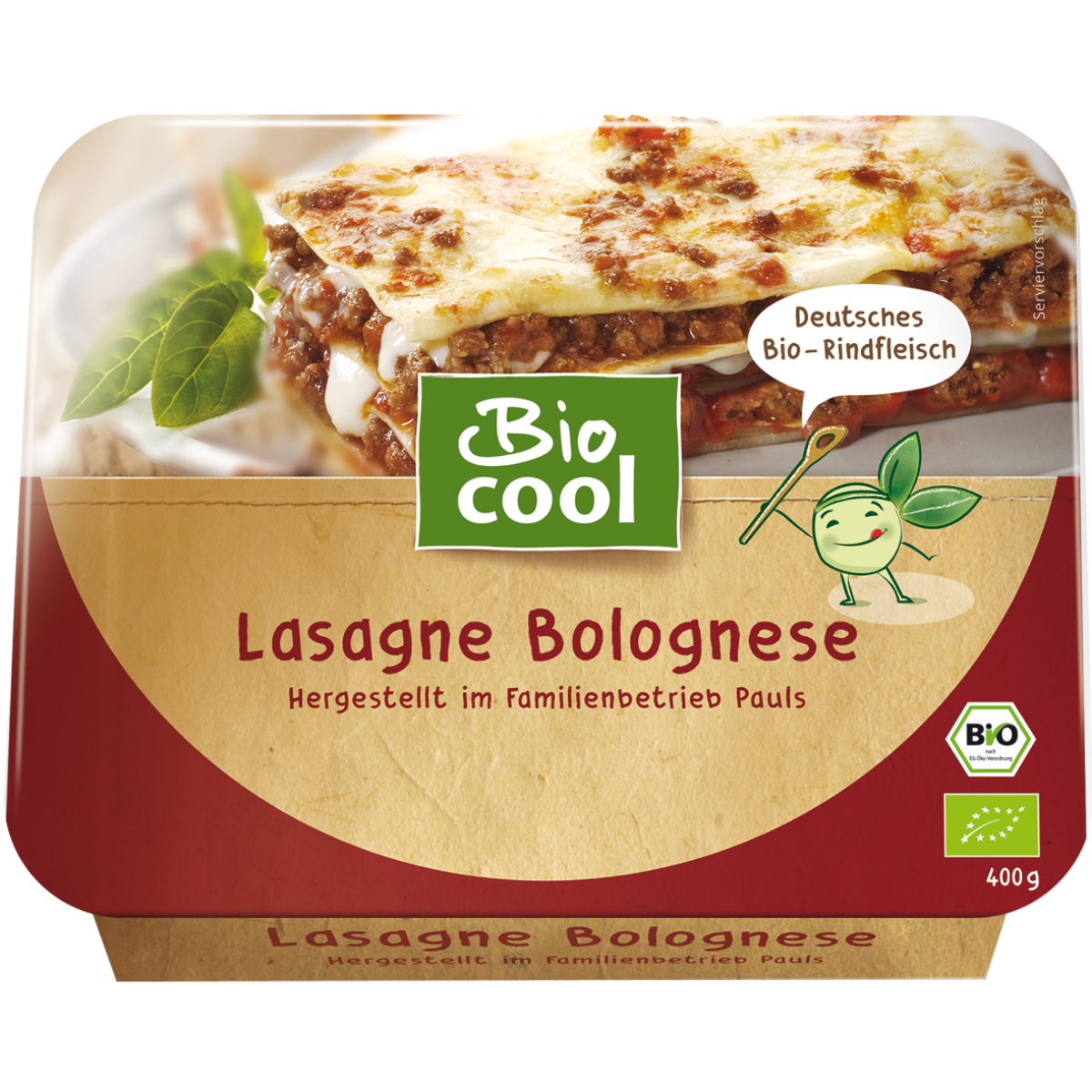 TK Lasagne Bolognese Bio Cool