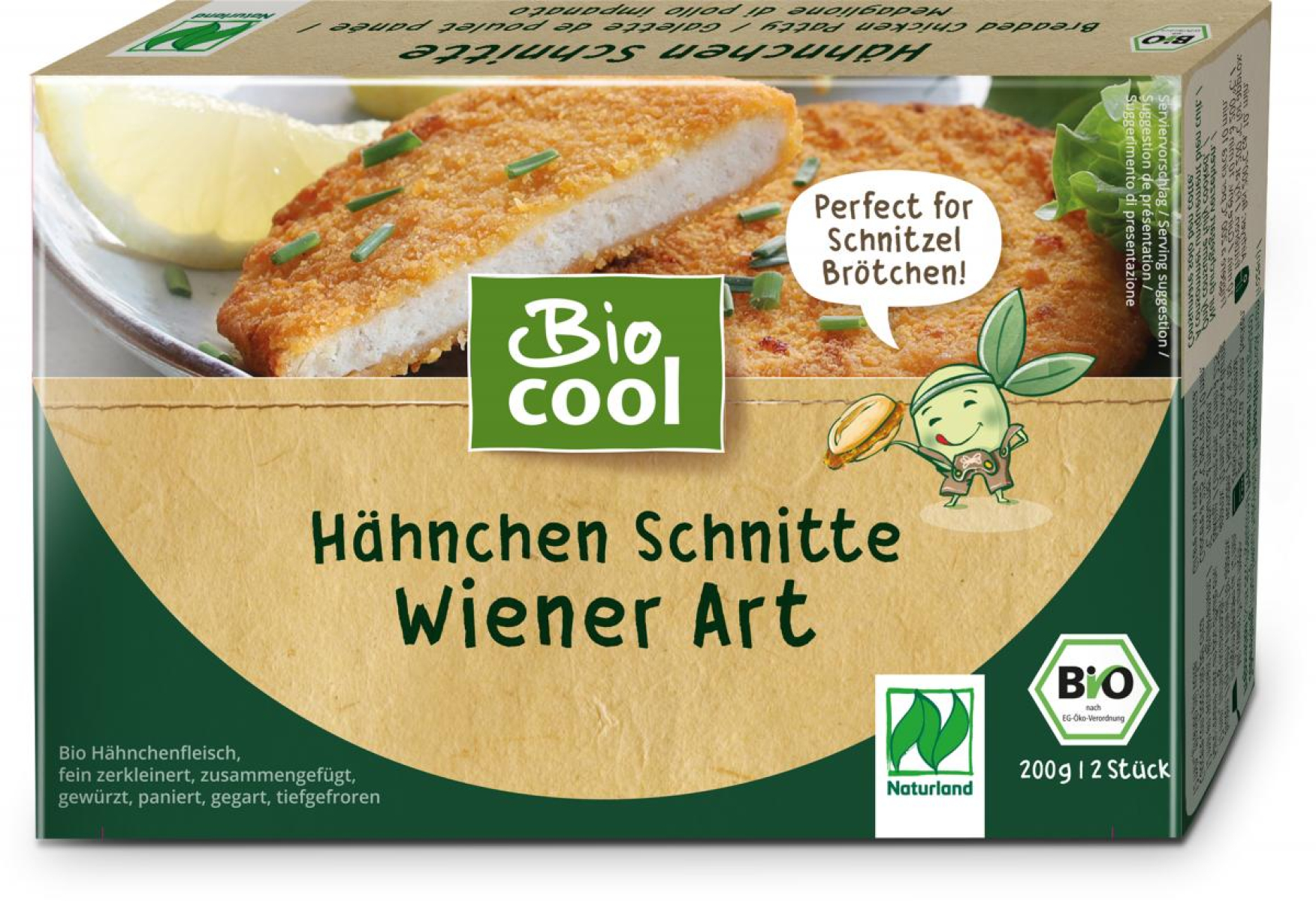 TK Hähnchen Schnitte Wiener Art