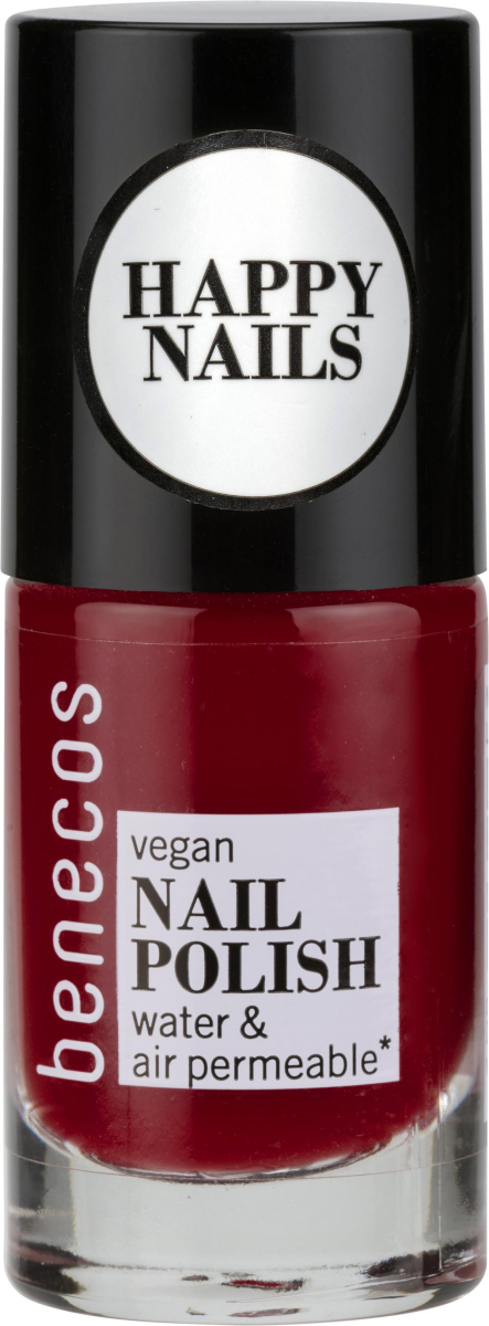 Nagellack cherry red