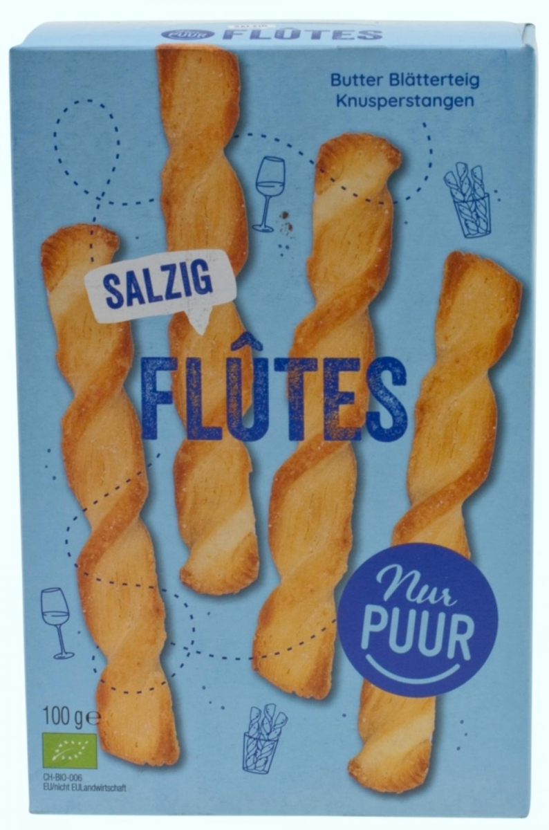 Flûtes salzig (Knusperstangen)