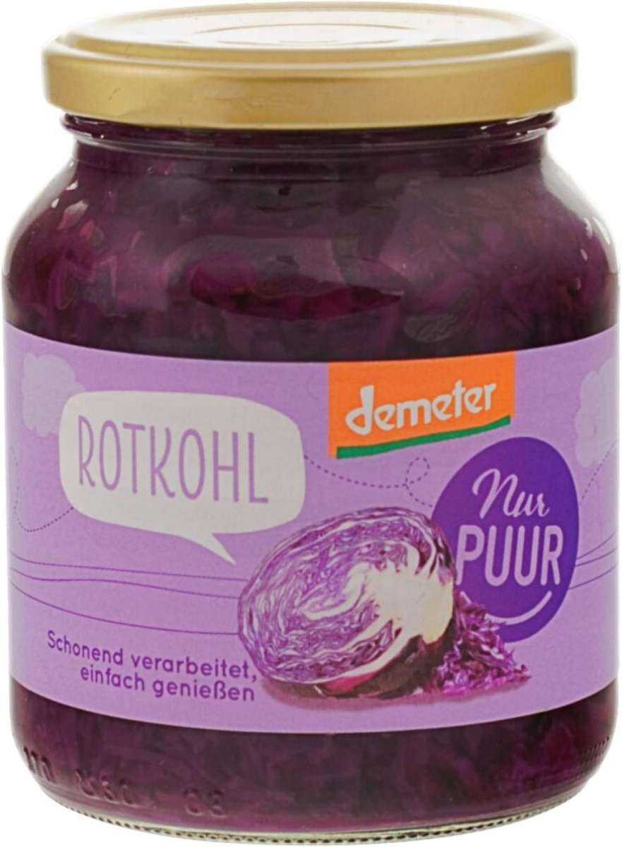 Rotkohl kleines Glas
