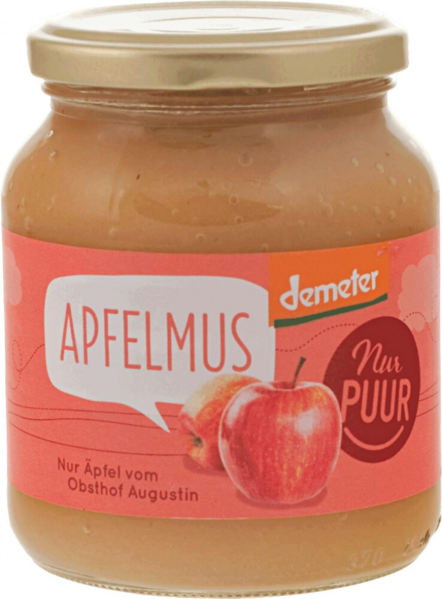 Apfelmus gesüßt