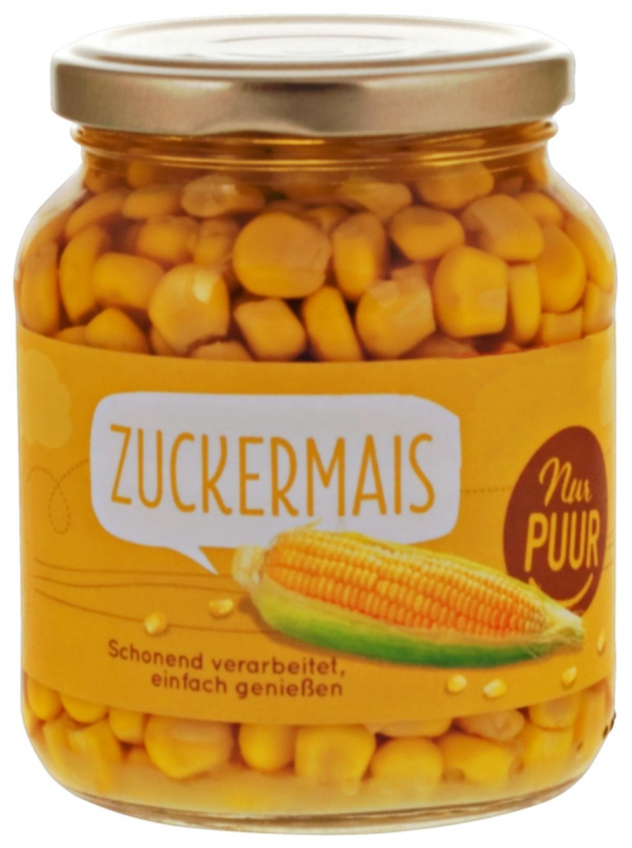 Zuckermais, Glas