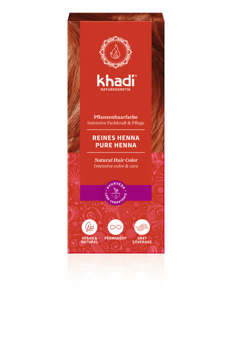 Pflanzenhaarfarbe Reines Henna
