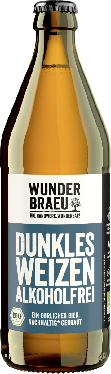 Wunderbräu Dunkles Weizen Alkoholfrei