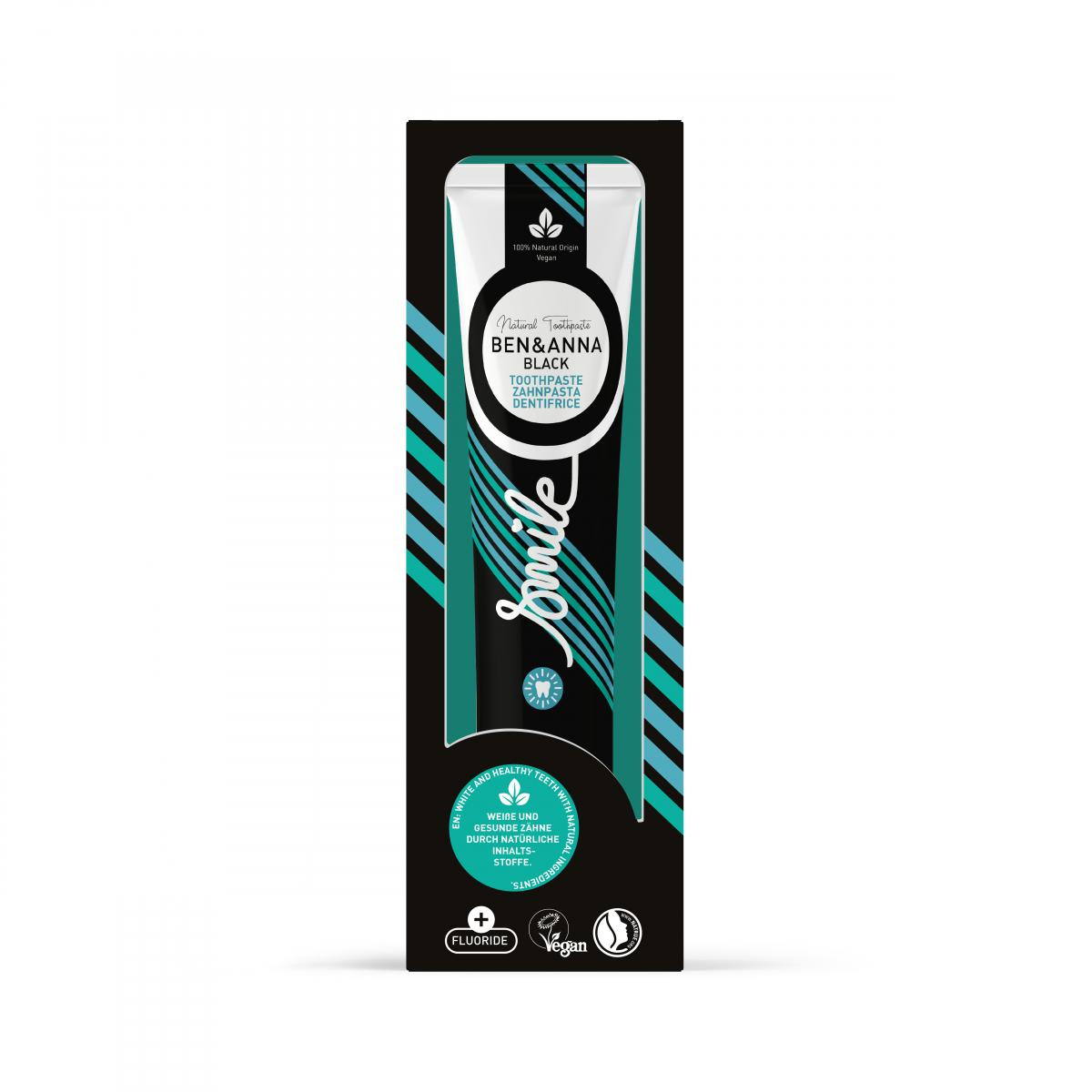 Black Toothpaste Fluorid