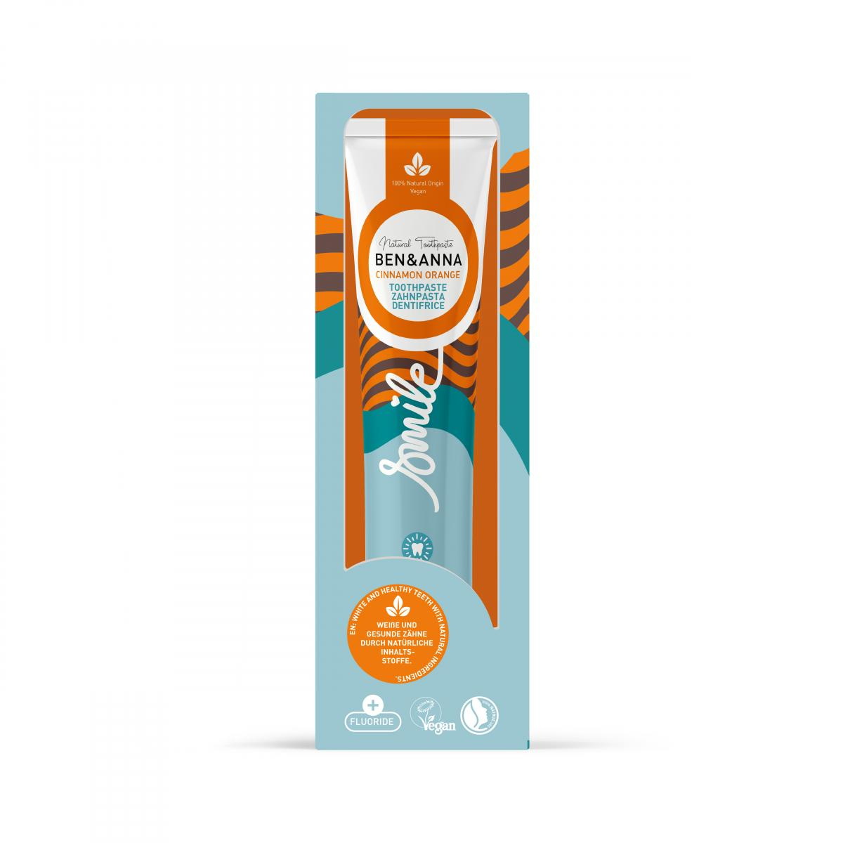 Cinnamon Orange Toothpaste Flourid