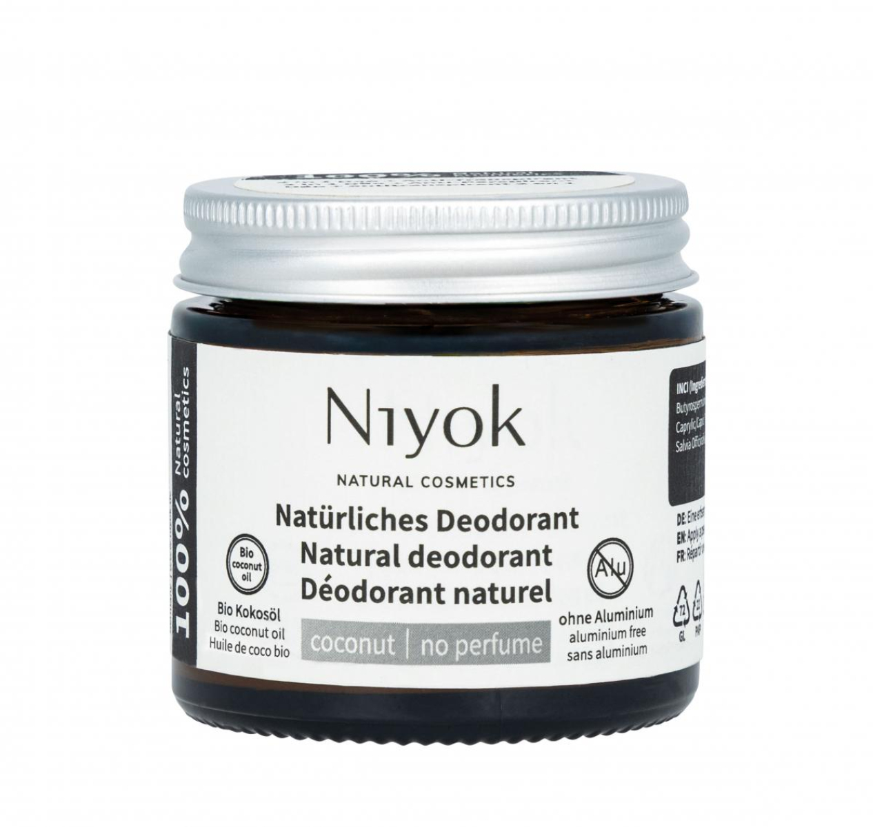 2in1 Deodorant Kokos ohne Parfum