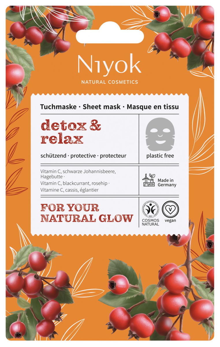 Tuchmaske detox & relax