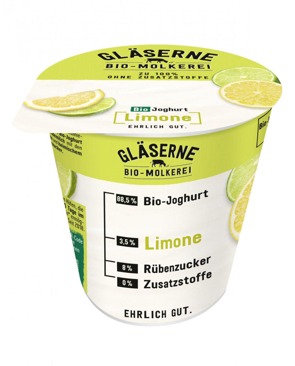 Joghurt pur Limone 3,5% Becher