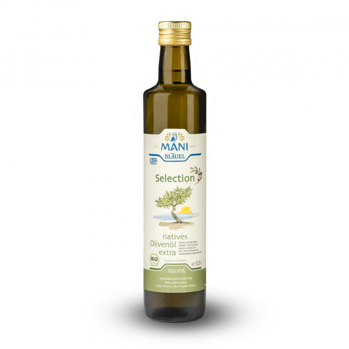 Griechisches Olivenöl, nativ extra Mani