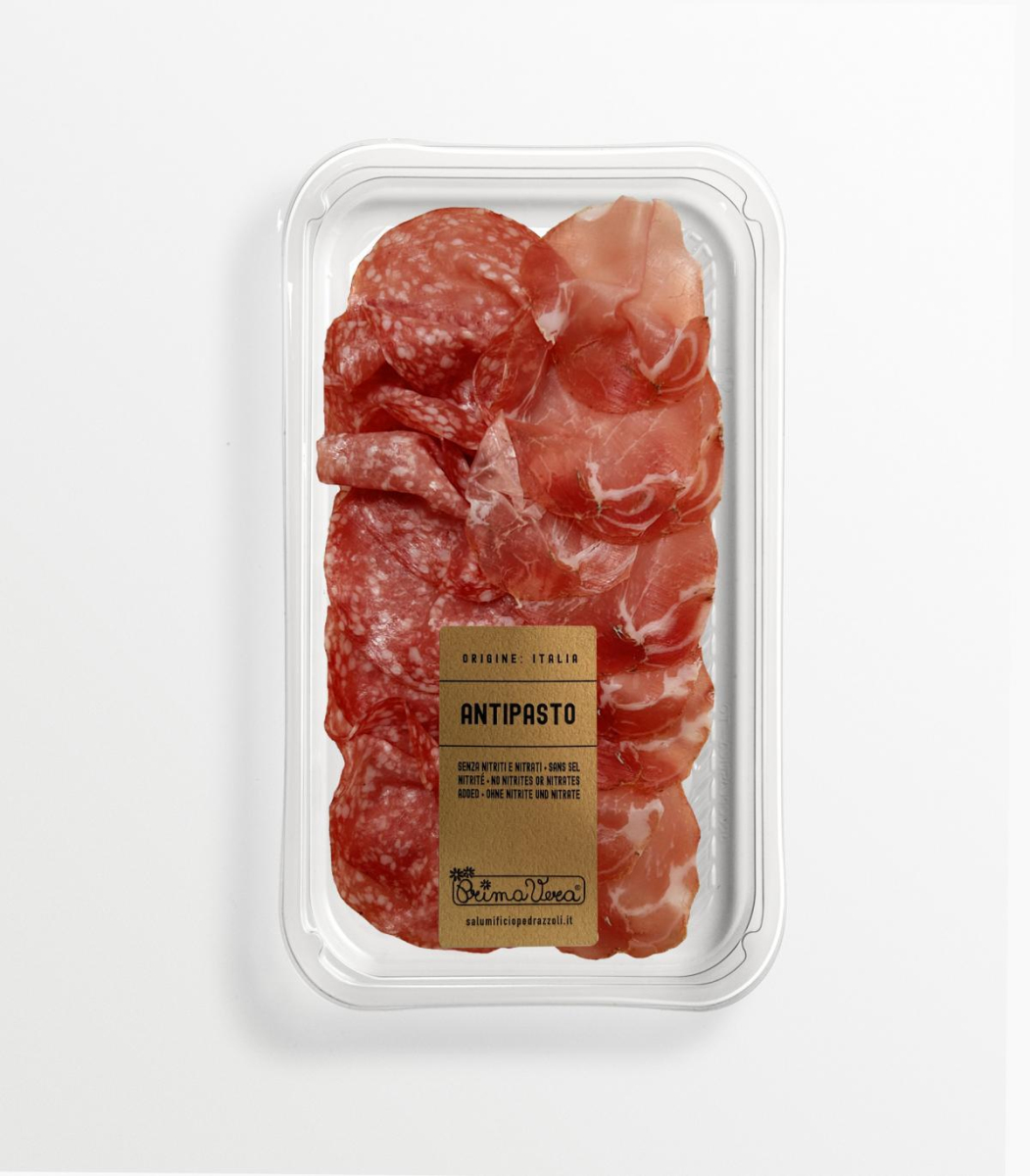 Italienische Vorspeise (Salami und Schinken)