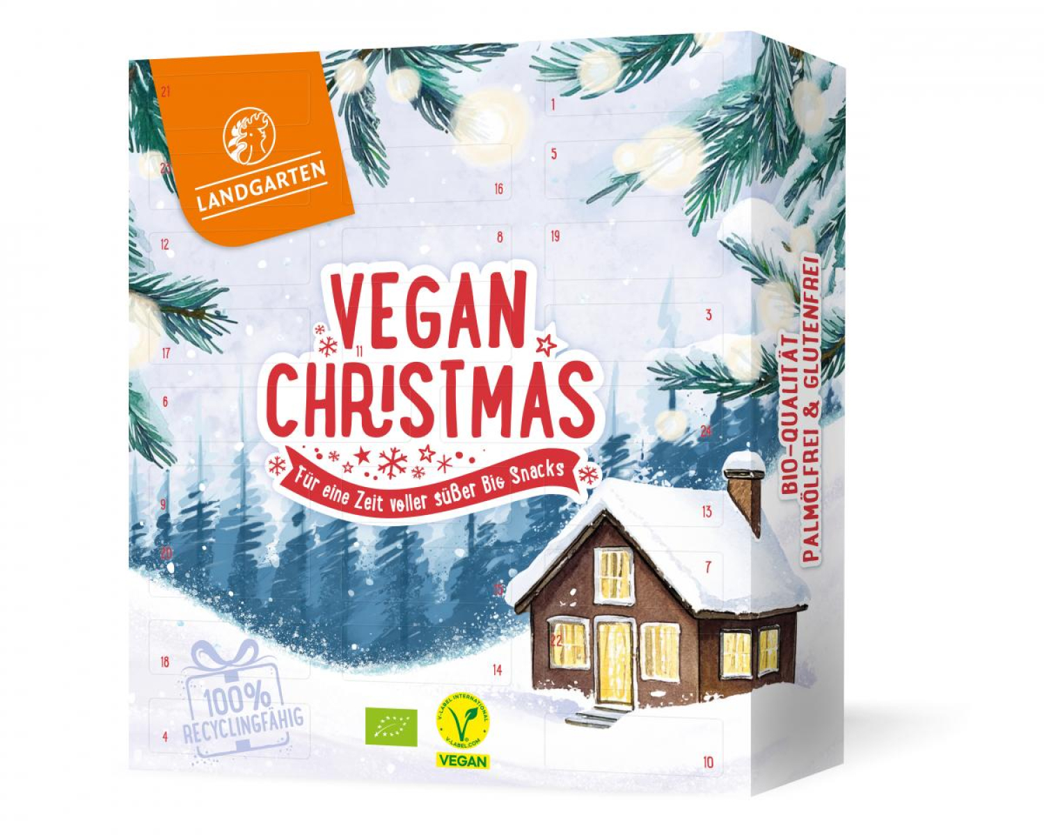 Adventkalender Landgarten vegan