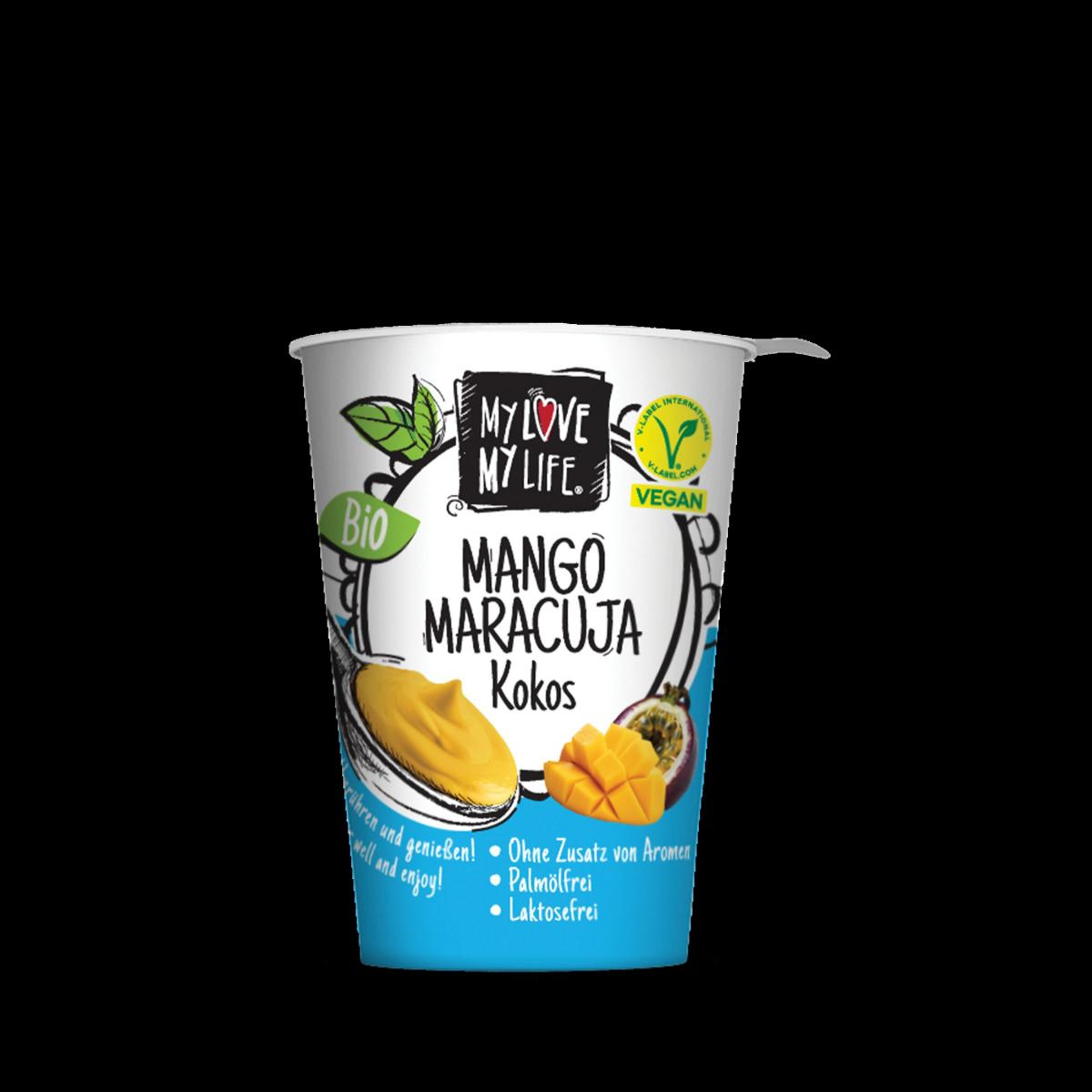 Kokoscreme Mango-Maracuja Jogh. altern.