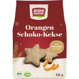 Orangen Kekse mit Zartbitter Schokolade