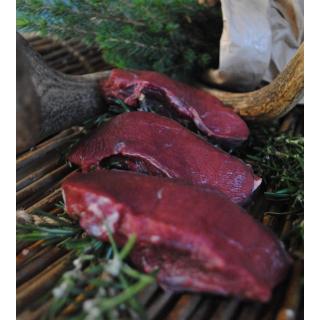 Hirschmedaillons/steak 4 Stück (ca. 400 g)