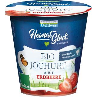 Joghurt Erdbeere Becher