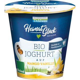 Joghurt Mango-Vanille Becher