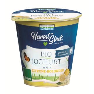 Joghurtz Zitrone-Holunder Becher