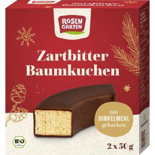 Dinkel Baumkuchenringe Zartbitter