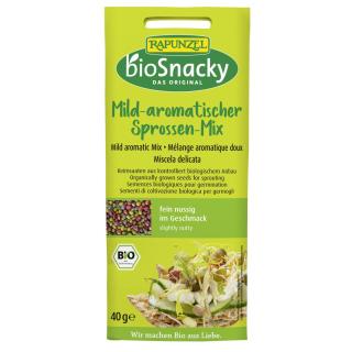 Mild-aromatischer Sprossen-Mix bioSnacky