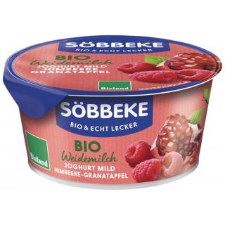 Joghurt Himbeere-Granatapfel im Becher