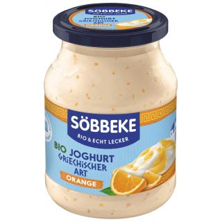 Joghurt griech. Art Orange Glas