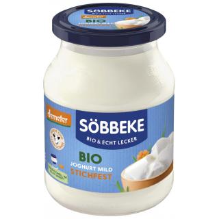 Joghurt Natur, stichfest 3,8% Glas
