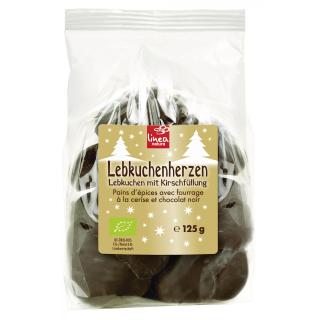 Lebkuchenherzen Zartbitter gefüllt Kirsche