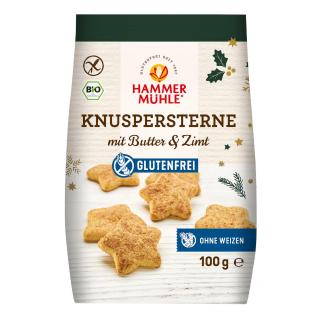 Knuspersterne mit Butter & Zimt GF