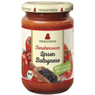 Tomatensauce Linsen Bolognese vegan