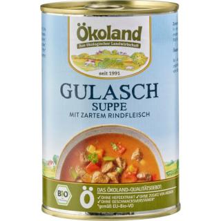 Gulaschsuppe mit Rind, Dose