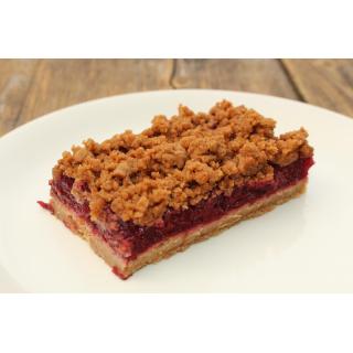 Kirsch-Nougat Streusel vegan (4 Stück)