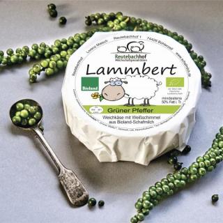Lammbert Schaf-Weichkäse grüner Pfeffer
