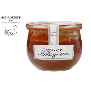 Bolognese Sauce im Weck-Glas