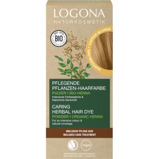 Pflanzen Haarfarbe Pulver Kupferblond