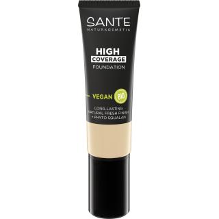 High Coverage Natural Foundation 01 Cool Ivory