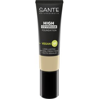 High Coverage Natural Foundation 02 Warm Ivory