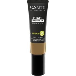 High Coverage Natural Foundation 08 Warm Chestnut