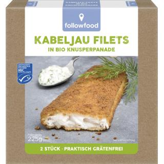 TK Kabeljau Filets paniert