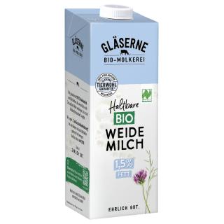 H-Milch 1,5%, Weidemilch (Gebindeartikel)