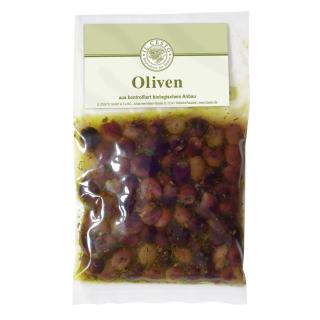 Leccino-Oliven ohne Stein, mariniert