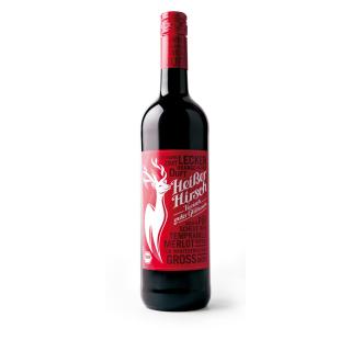 Heißer Hirsch Glühwein, rot