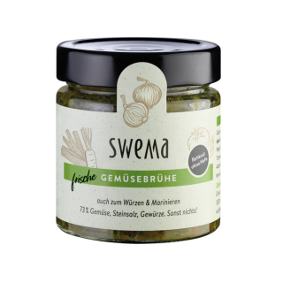 Frische Gemüsebrühe