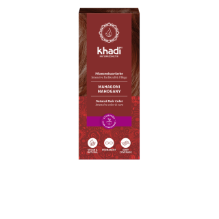 Pflanzenhaarfarbe Mahagoni