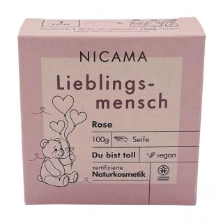Seife Lieblingsmensch Rose